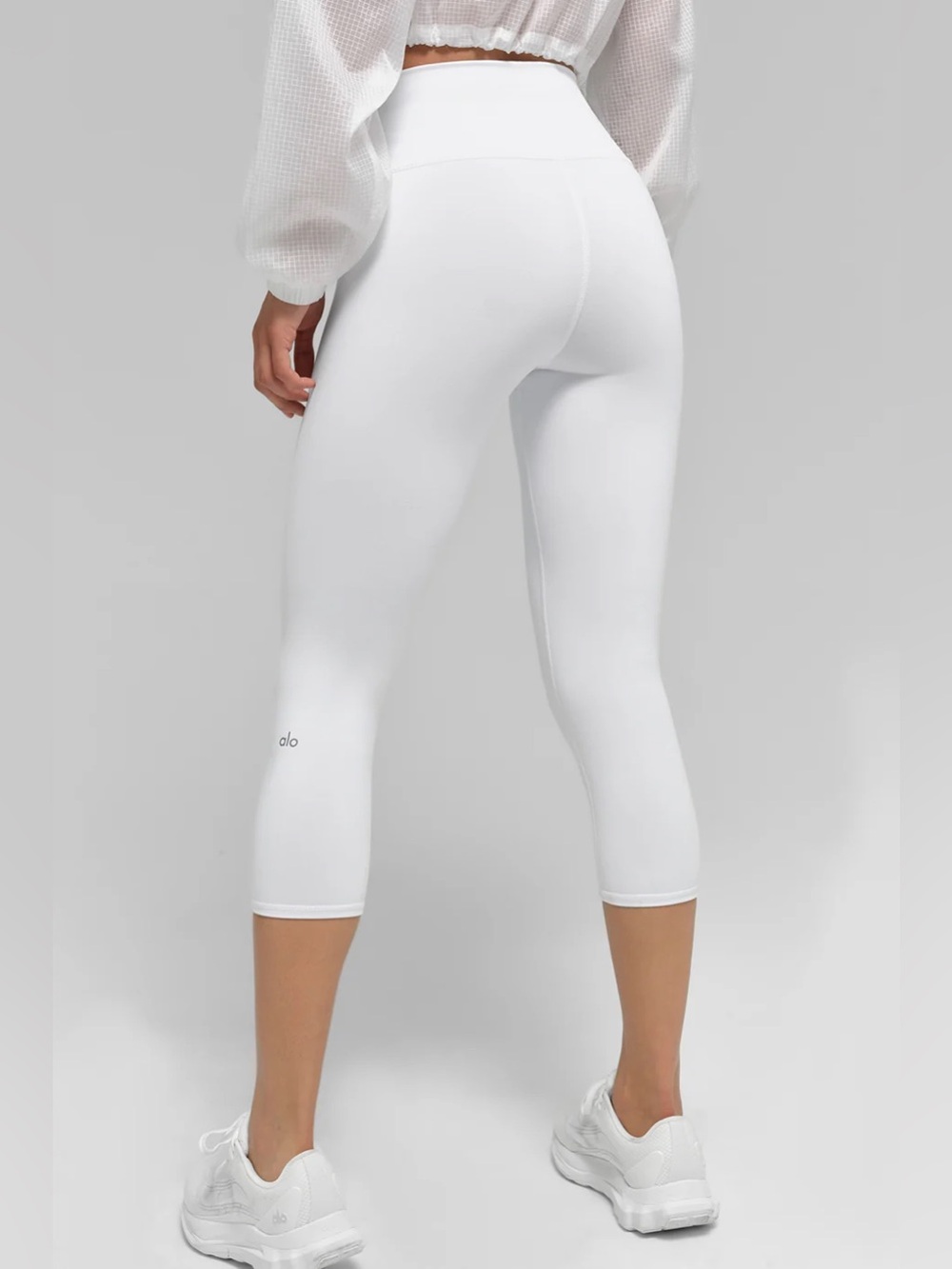Alo Yoga High-Waist Airbrush Capri